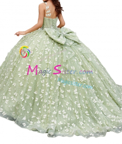 New Style Beautiful Butterfly Quinceanera Dress