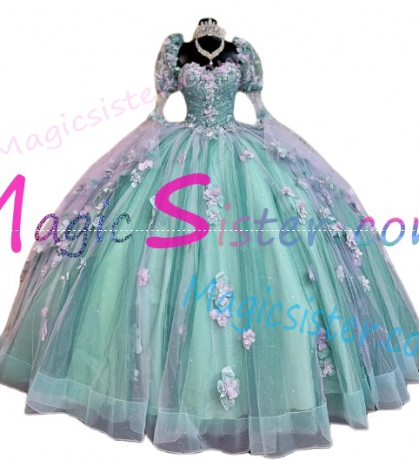 Hotselling New Style Butterfly Quinceanera Dres