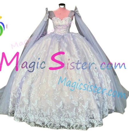 New Style Beautiful Butterfly Quinceanera Dress