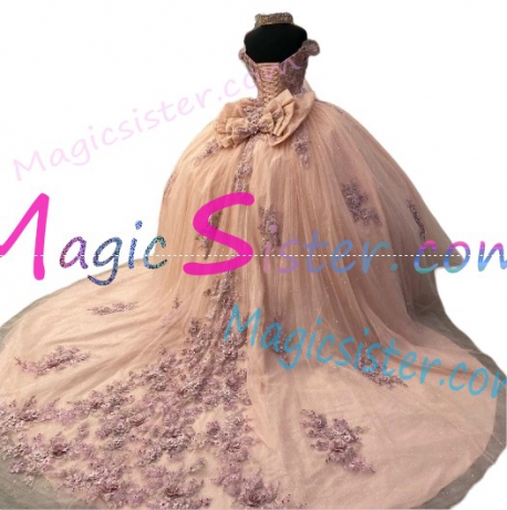 New Style Butterfly Elegant Beautiful Luxurious Quinceanera Dress