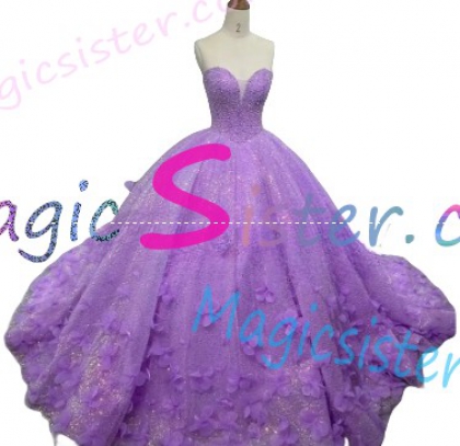 New Style Butterfly Quinceanera Dress