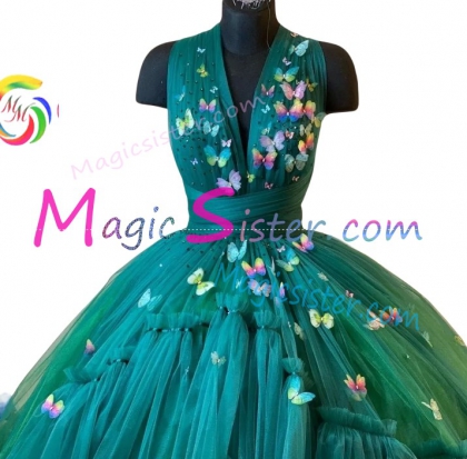 New Style Butterfly Quinceanera Dress