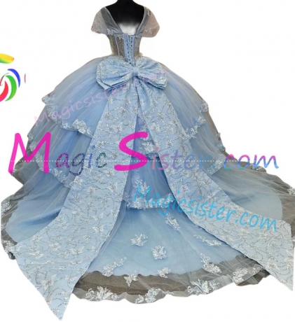 New Style Butterfly Quinceanera Dress