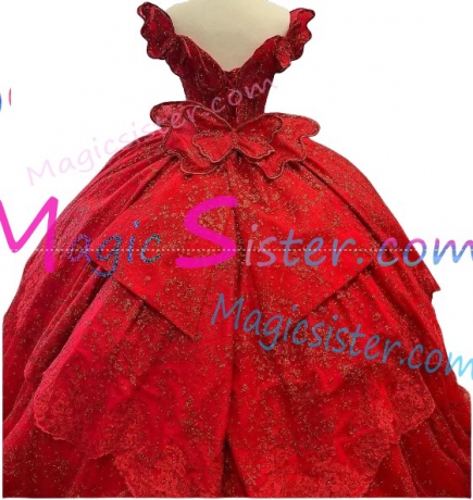 New Style Butterfly Quinceanera Dress
