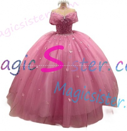 New Style Butterfly Quinceanera Dress