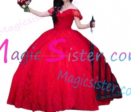 Topselling Red Quinceanera Dress