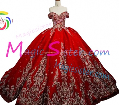 Topselling Red Quinceanera Dress