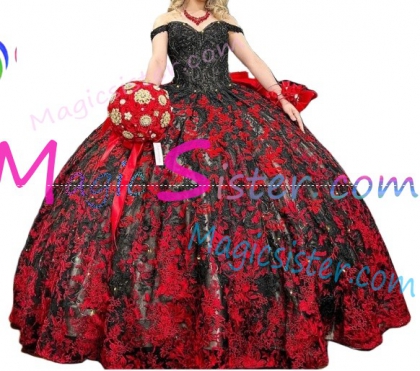 Topselling Red Quinceanera Dress