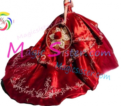 Topselling Red Quinceanera Dress