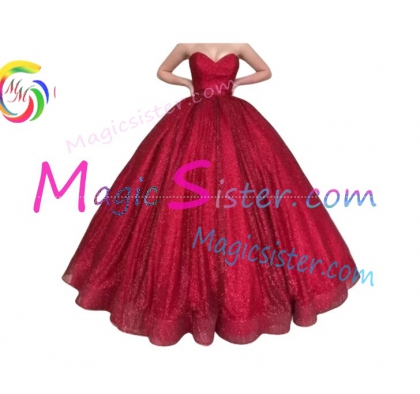 Topselling Red Quinceanera Dress