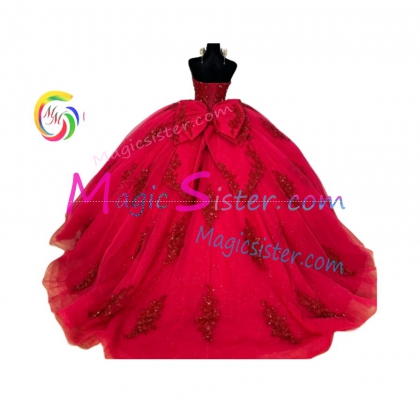 Topselling Red Quinceanera Dress