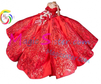 Topselling Red Quinceanera Dress