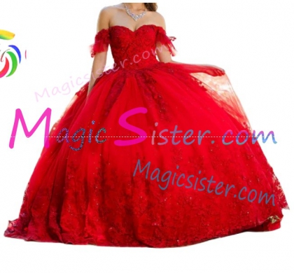 Topselling Factory Wholesale Red Quinceanera Dress