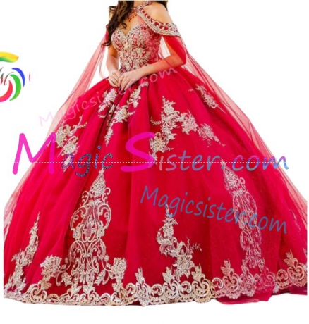 Topselling Factory Wholesale Red Quinceanera Dress