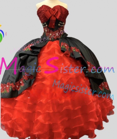 Topselling Factory Wholesale Red Quinceanera Dress