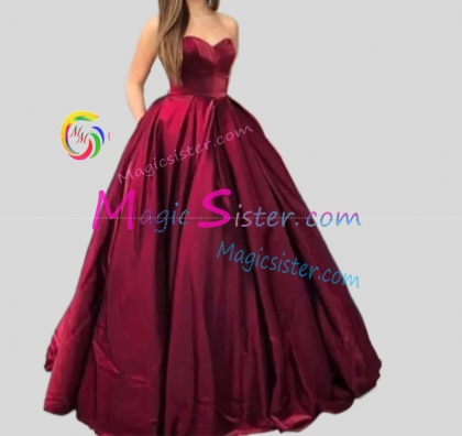 Hotselling Luxury Burgundy Quinceanera Dress