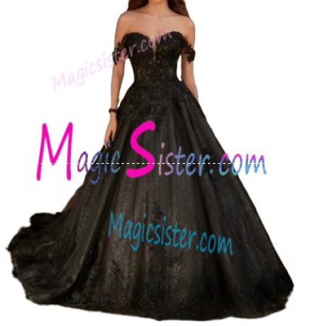 Topselling Luxury Black Quinceanera Dress