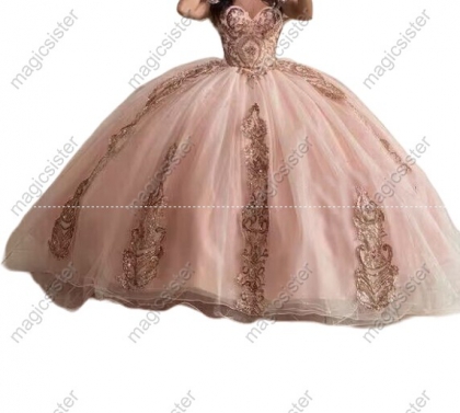 Luxury Fashionable Sequins Quinceanera Dress