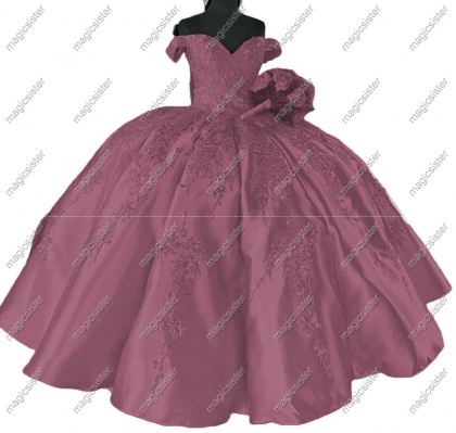 Factory wholesale off shoulder for quinceanera dress