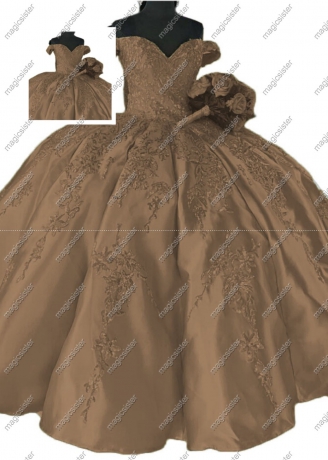 Factory wholesale off shoulder for quinceanera dress