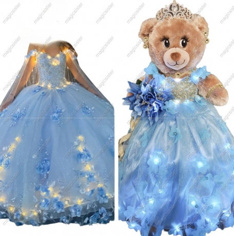 Quinceanera Dresses Ball Gown Birthday Party Dress Lace Up Graduation Gown With Bow
