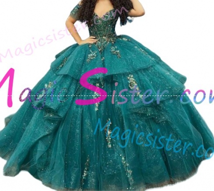 Topselling Emerald Green Quinceanera Dress