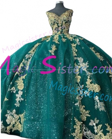 Topselling Emerald Green Quinceanera Dress