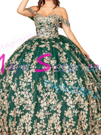 Luxury Topselling Emerald Green Quinceanera Dress