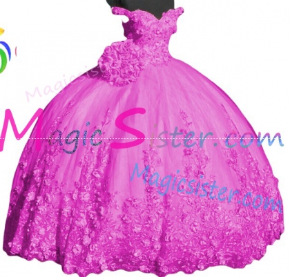 Topselling Fushsia Quinceanera Dress